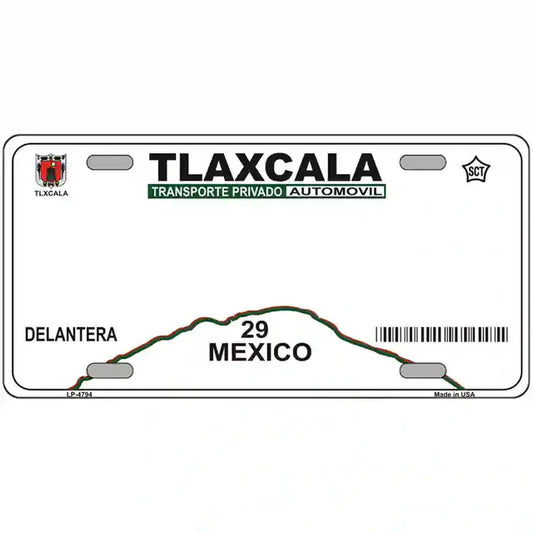 Mexico Novelty Metal License Plate